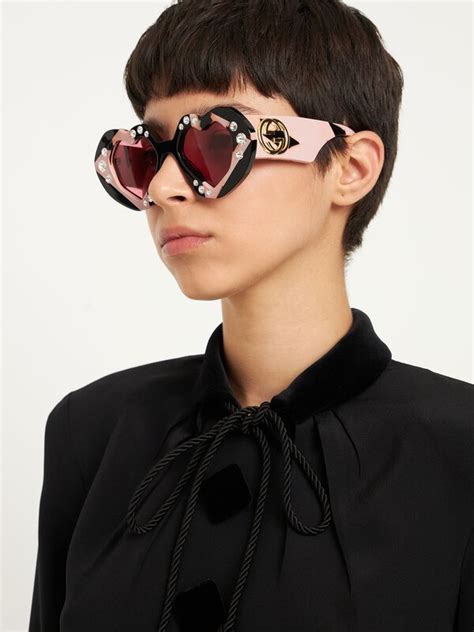 Gucci™ GG1329S Heart Sunglasses 